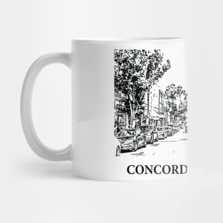 Concord North Carolina Mug